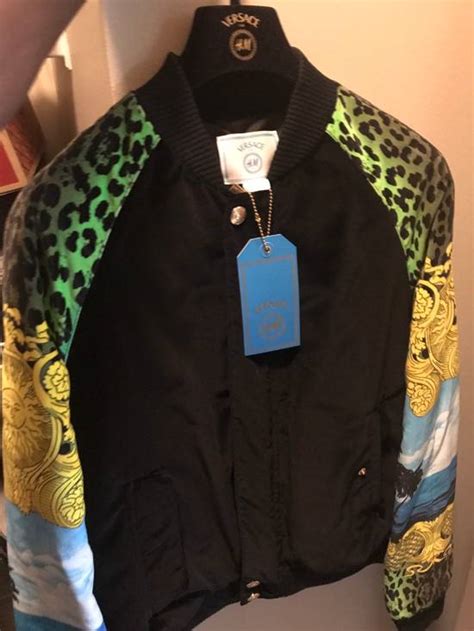 versace kanye west jacket xxl|Versace Bomber Jackets for Men .